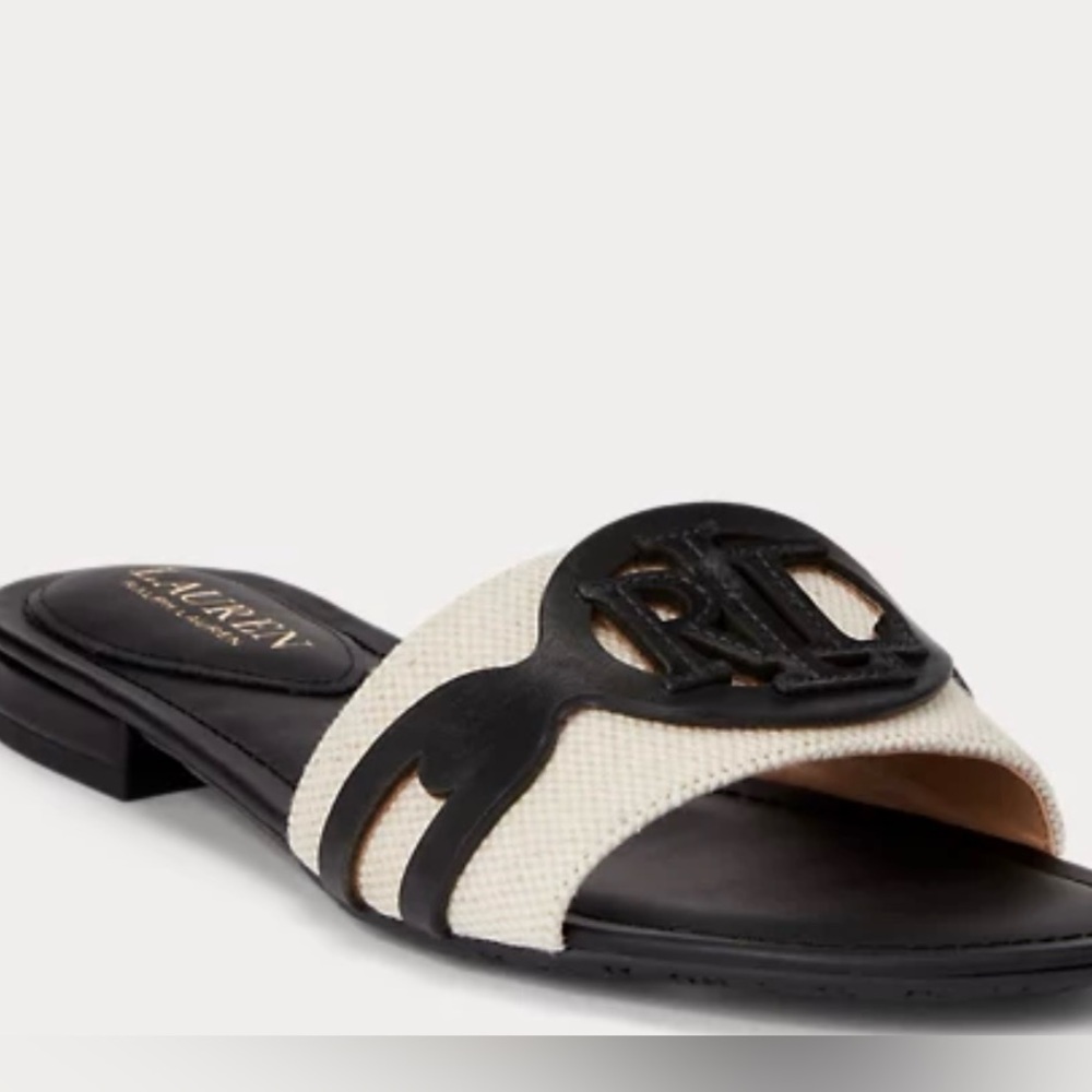 Women's sandals ALEGRA black Lauren Ralph Lauren 7.5 size.